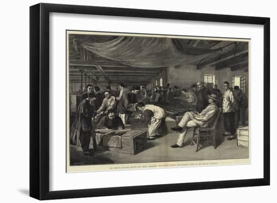 The Dispute Between France and China-null-Framed Giclee Print