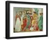 The Dispute with Simon Mago (Nero Enthroned), circa 1484-85-Filippino Lippi-Framed Giclee Print