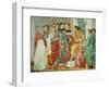 The Dispute with Simon Mago (Nero Enthroned), circa 1484-85-Filippino Lippi-Framed Giclee Print