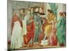 The Dispute with Simon Mago (Nero Enthroned), circa 1484-85-Filippino Lippi-Mounted Giclee Print