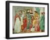 The Dispute with Simon Mago (Nero Enthroned), circa 1484-85-Filippino Lippi-Framed Giclee Print