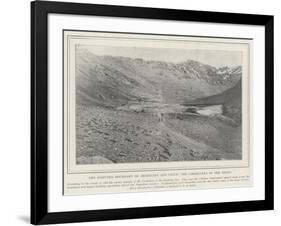 The Disputed Boundary of Argentina and Chile, the Cordillera of the Andes-null-Framed Giclee Print