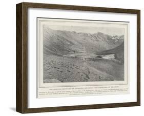 The Disputed Boundary of Argentina and Chile, the Cordillera of the Andes-null-Framed Giclee Print