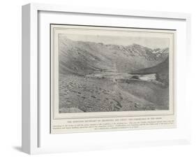 The Disputed Boundary of Argentina and Chile, the Cordillera of the Andes-null-Framed Giclee Print