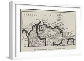 The Disputed Boundary of Venezuela and British Guiana-null-Framed Giclee Print