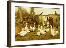 The Disputed Gate-Herbert William Weekes-Framed Giclee Print