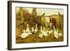 The Disputed Gate-Herbert William Weekes-Framed Giclee Print