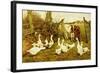 The Disputed Gate-Herbert William Weekes-Framed Giclee Print