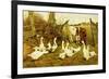 The Disputed Gate-Herbert William Weekes-Framed Giclee Print