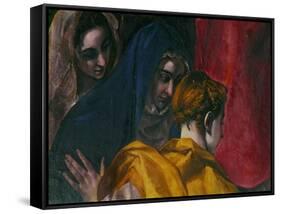 The Disrobing of Christ, 1577-1579-El Greco-Framed Stretched Canvas