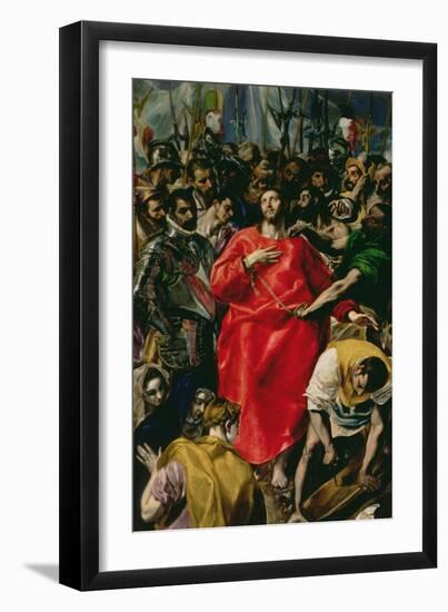 The Disrobing of Christ, 1577-79-El Greco-Framed Giclee Print