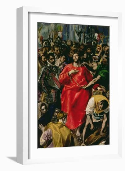 The Disrobing of Christ, 1577-79-El Greco-Framed Giclee Print