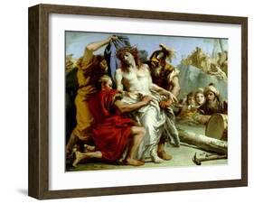 The Disrobing of Christ, 1772-Giandomenico Tiepolo-Framed Giclee Print