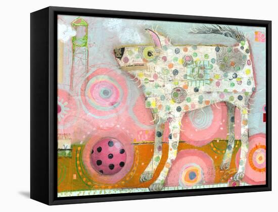 The Distraction-Judy Verhoeven-Framed Stretched Canvas