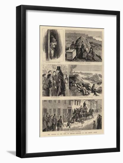 The Distress in the West of Ireland-null-Framed Giclee Print