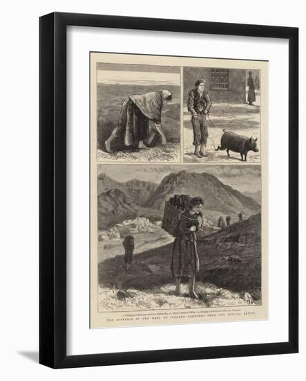 The Distress in the West of Ireland-null-Framed Giclee Print