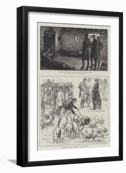 The Distress in the West of Ireland-null-Framed Giclee Print