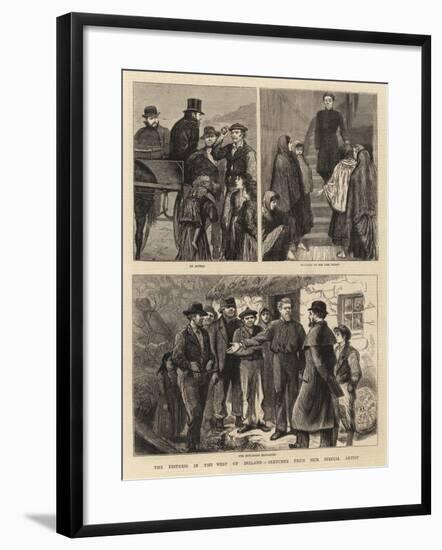 The Distress in the West of Ireland-null-Framed Giclee Print