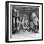 The Distressed Poet, 1740-William Hogarth-Framed Giclee Print