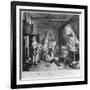 The Distressed Poet, 1740-William Hogarth-Framed Giclee Print