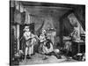 The Distrest Poet, 1740-William Hogarth-Stretched Canvas