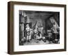 The Distrest Poet, 1740-William Hogarth-Framed Giclee Print