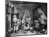 The Distrest Poet, 1740-William Hogarth-Mounted Giclee Print