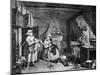 The Distrest Poet, 1740-William Hogarth-Mounted Giclee Print