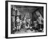 The Distrest Poet, 1740-William Hogarth-Framed Giclee Print