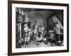 The Distrest Poet, 1740-William Hogarth-Framed Giclee Print