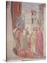 The Distribution of Alms and Death of Ananias-Tommaso Masaccio-Stretched Canvas