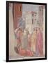 The Distribution of Alms and Death of Ananias-Tommaso Masaccio-Framed Giclee Print