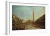 The Distribution of the Denarii to the Poor in San Marco, Venice-Francesco Guardi-Framed Giclee Print