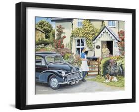 The District Nurse-Trevor Mitchell-Framed Giclee Print