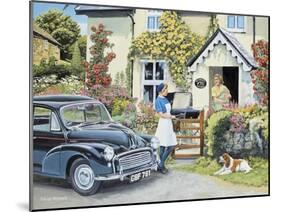 The District Nurse-Trevor Mitchell-Mounted Giclee Print