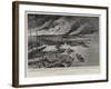 The Distruction by Fire of the Flower-Boats at Canton-null-Framed Giclee Print