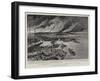 The Distruction by Fire of the Flower-Boats at Canton-null-Framed Giclee Print