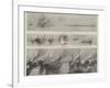 The Disturbance Off Bahrein in the Persian Gulf, the Bombardment of the Pirate Dhows-Joseph Nash-Framed Giclee Print