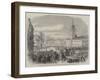 The Disturbances at Warsaw, Scene of Slaughter before the Viceregal Castle, on Monday, the 8 April-null-Framed Giclee Print