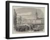 The Disturbances at Warsaw, Scene of Slaughter before the Viceregal Castle, on Monday, the 8 April-null-Framed Giclee Print