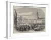 The Disturbances at Warsaw, Scene of Slaughter before the Viceregal Castle, on Monday, the 8 April-null-Framed Giclee Print