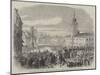 The Disturbances at Warsaw, Scene of Slaughter before the Viceregal Castle, on Monday, the 8 April-null-Mounted Giclee Print