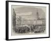 The Disturbances at Warsaw, Scene of Slaughter before the Viceregal Castle, on Monday, the 8 April-null-Framed Giclee Print