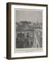 The Disturbances in Crete, Ruins of the Greek School, Canea, from the Church-null-Framed Giclee Print