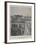 The Disturbances in Crete, Ruins of the Greek School, Canea, from the Church-null-Framed Giclee Print