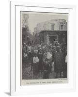 The Disturbances in Crete, Street Scene in Canea-null-Framed Giclee Print