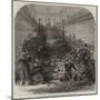 The Disturbances in Paris, Soldiers at Night in the Luxembourg Palace-null-Mounted Giclee Print