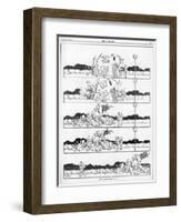 The Disturbed Nap by William Heath Robinson-W. Heath Robinson-Framed Art Print