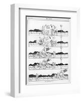 The Disturbed Nap by William Heath Robinson-W. Heath Robinson-Framed Art Print