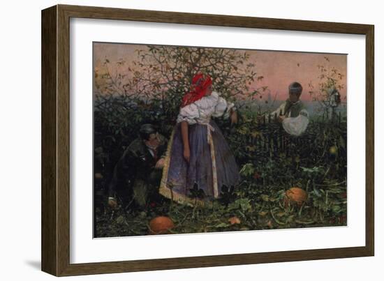 The Disturbed Tryst, 1888-Joza Uprka-Framed Giclee Print